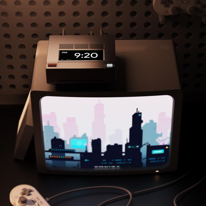 Actual product image Ayaneo AM02 Retro Mini-PC - Barebone (AMD Ryzen 7 7840HS)