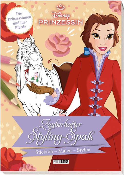 Actual product image Panini Disney Princess: Magical styling fun - Sticker - Colour - Style