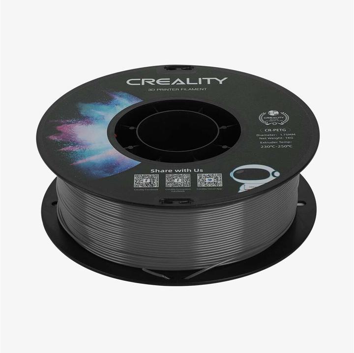 Image du produit Creality Filament (PETG, 1.75 mm, 1000 g, Gris)