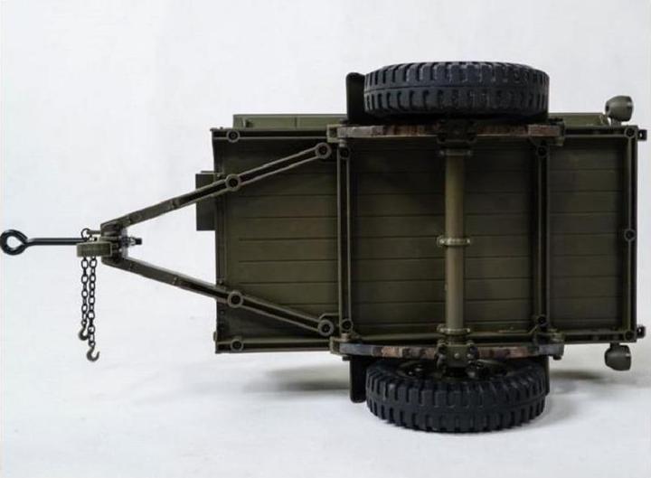 Image du produit RocHobby Anhänger zu 1941 MB Willys Jeep, 1:6 (RTR Prêt à fonctionner)