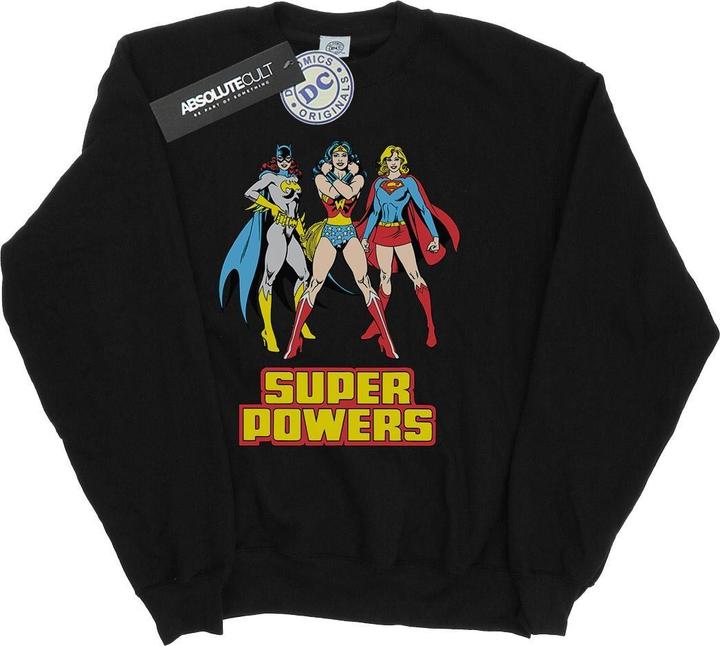 Image du produit - Sweat WONDER WOMAN SUPER POWER GROUP - Fille (152, 158)