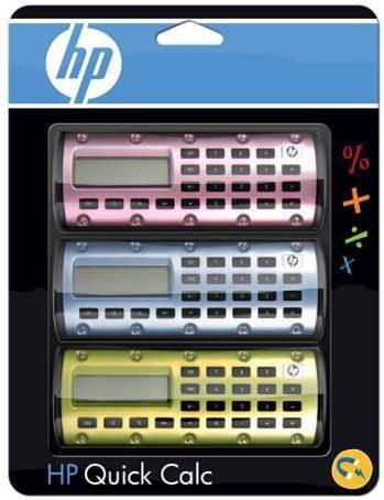 Immagine prodotto HP Calcolatrice Quick Calc confezione da 3 pezzi magnetica (Batterie)