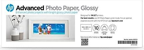 Image du produit HP Advanced Photo Paper 10 feuilles (250 g/m², 101 x 305 mm, 10 x)