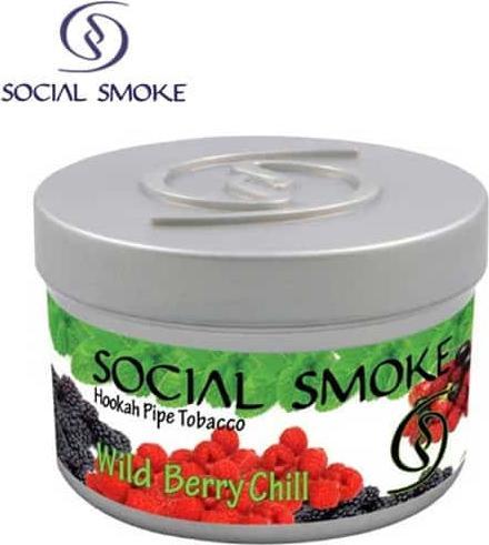 Immagine prodotto Social Smoke Raffreddore di bacche selvatiche (Freschezza, 250 g)