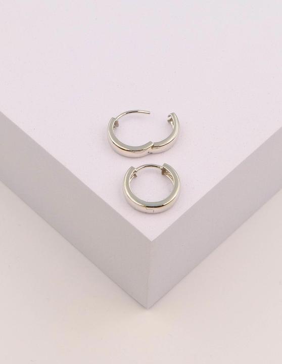 Produktbild Muau Creolen (750/18K Weissgold)