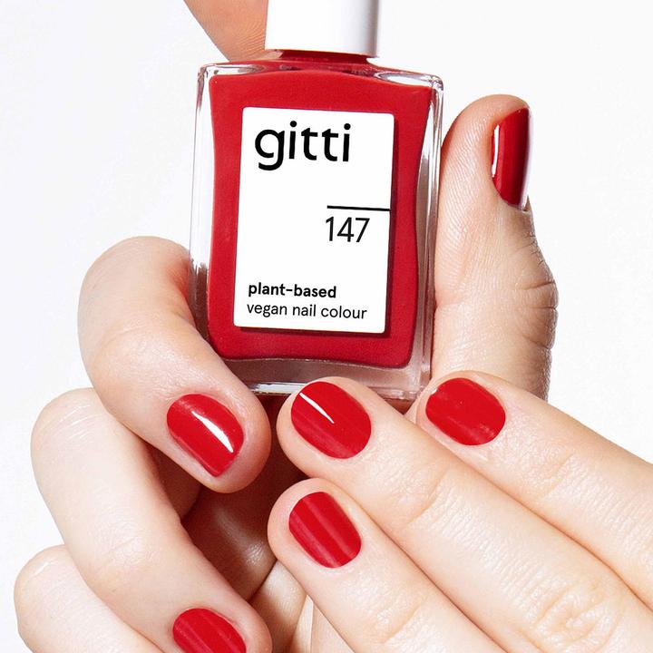 Produktbild Gitti no. 147 Nail Polish Real Red (Real Red, Farblack)