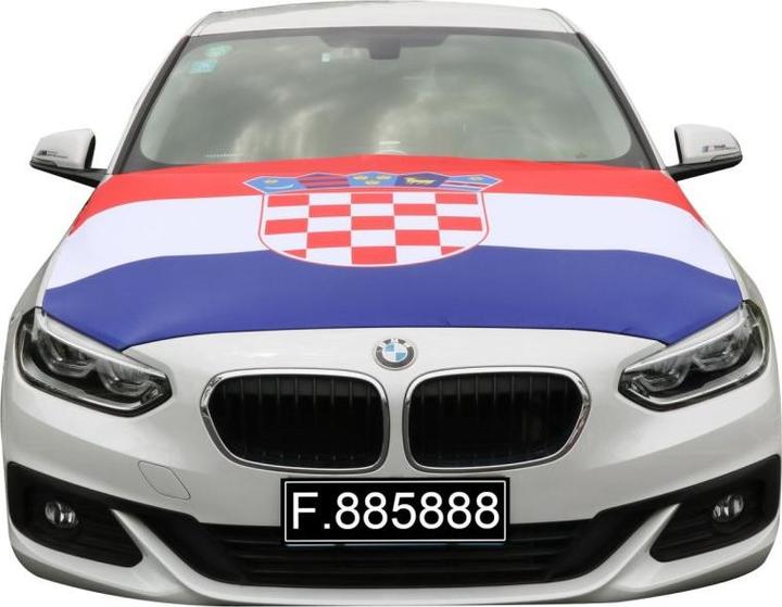 Produktbild Sonia Originelli Motorhauben Überzieher Auto Flagge Kroatien