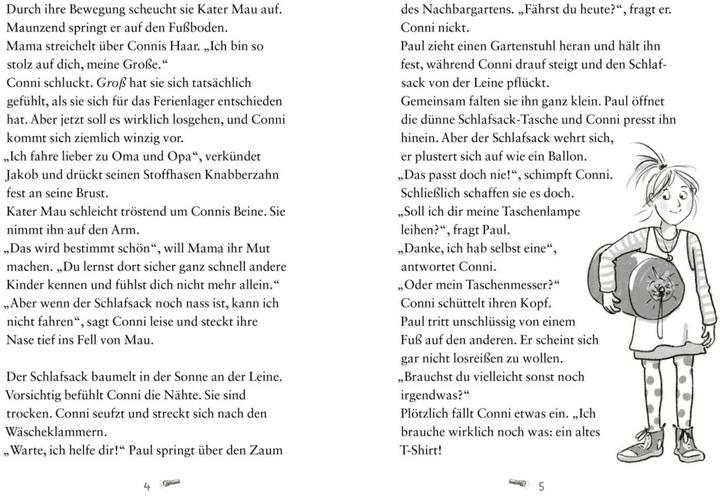 Actual product image Abenteuerspass mit Conni 1: Conni im Ferienlager (German, Sabine Legien, Barbara Iland-Olschewski, 2024)