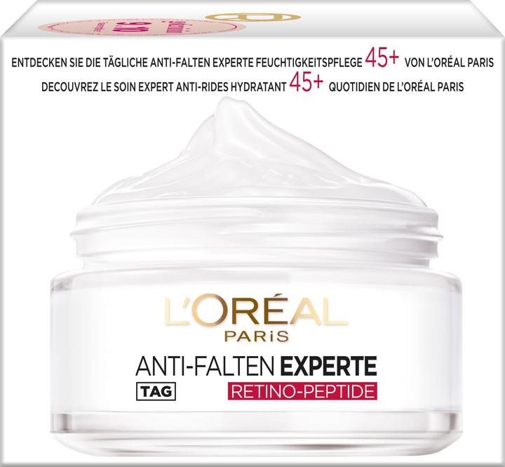Actual product image L'Oréal Paris Anti-wrinkle expert Retino-Peptide (50 ml, Day cream)