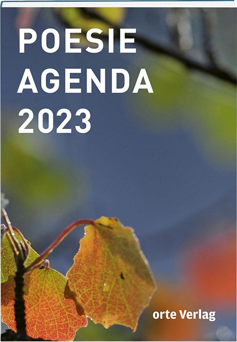 Actual product image Poesie Agenda 2023 (German, Jolanda Fäh, Susanne Mathies, 2022)