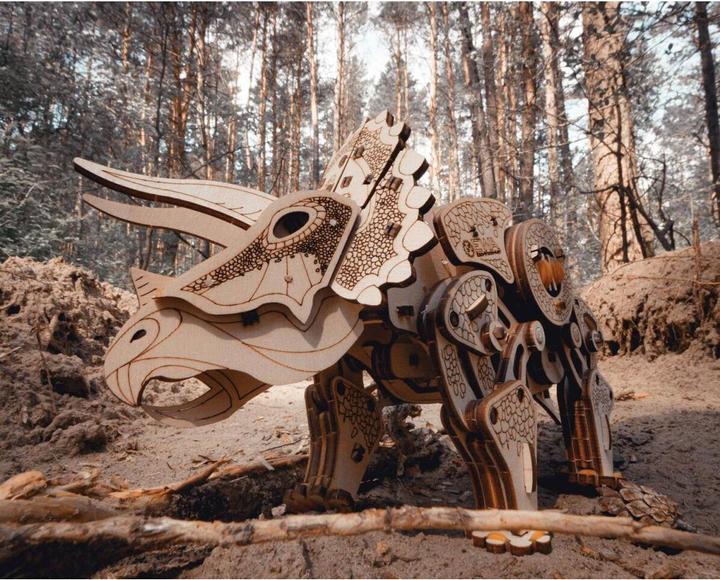 Produktbild Eco Wood Art Triceratops