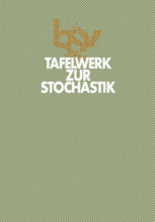 Produktbild Tafelwerk zur Stochastik (Deutsch, Thomas Müller, Paul Mühlbauer, 1998)