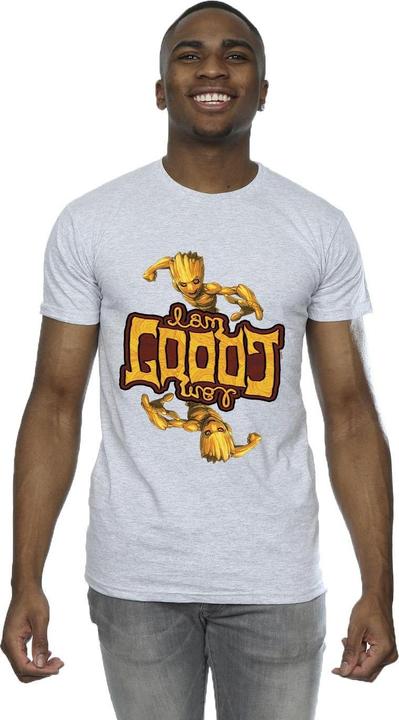 Immagine prodotto Guardians Of The Galaxy Groot Inverted Grain Maglietta Uomo (XXL)