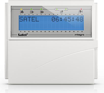 Actual product image Satel Keypad LCD /Integra Blue/Int-Klcd-Bl