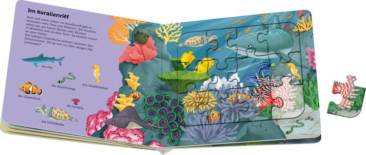 Produktbild Ravensburger Puzzle-Buch: Tiere der Welt (12 Teile)