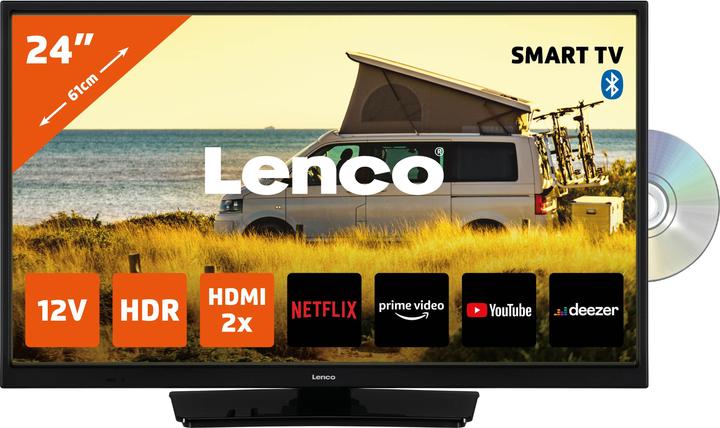 Actual product image Lenco DVL-2483BK (24", LED, HD ready)