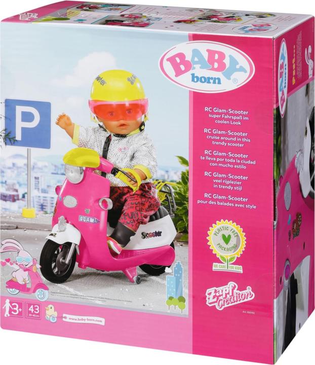Actual product image Zapf Creation City RC Glam Scooter