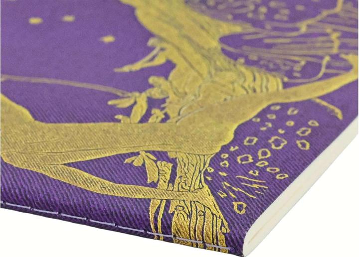 Actual product image Paperblanks Notebook Lang's Fairy Books A4, lined, gold / purple (A4, Lined, Soft cover)