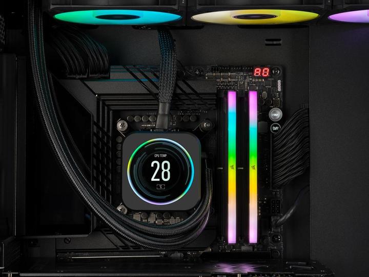 Actual product image Corsair Vengeance RGB (2 x 16GB, 6000 MHz, DDR5 RAM, DIMM)