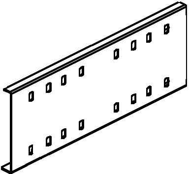 Image du produit Niedax NIE RVV 110.300 F Connecteur à plots en trois parties 111x300m