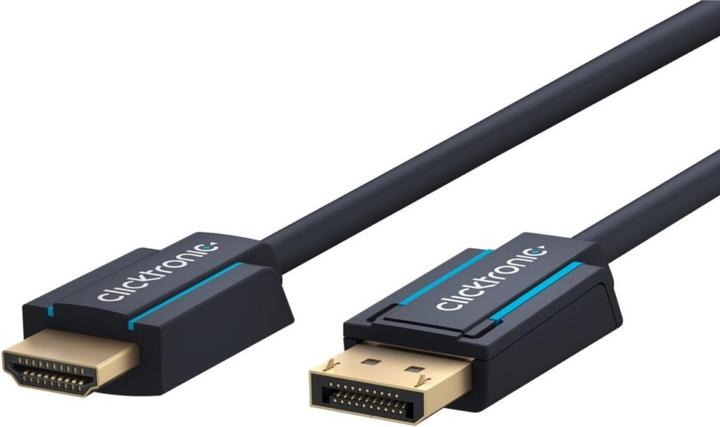 Produktbild clicktronic Casual DisplayPort/HDMI™ Adapterkabel, 5 m (5 m, HDMI, DisplayPort)