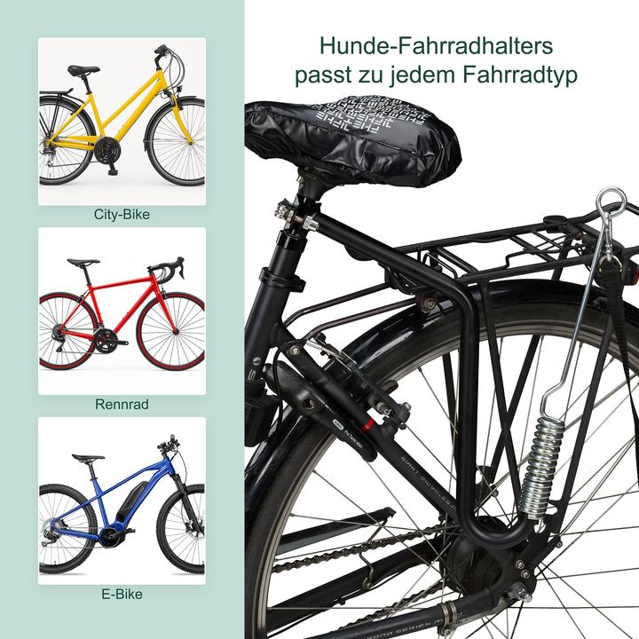 Produktbild Relaxdays Hunde-Fahrradleine (Hund, Fahrrad)