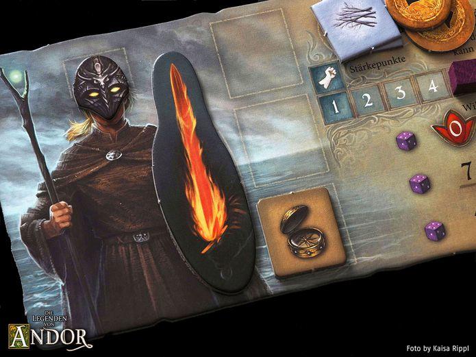 Actual product image Kosmos The Legends of Andor: The journey to the north - expansion (German)
