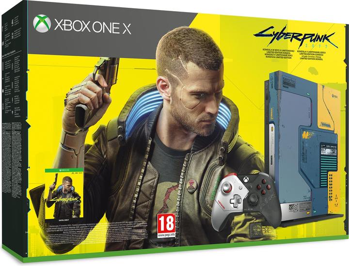 Produktbild Microsoft Xbox One X Cyberpunk 2077 Limited Edition