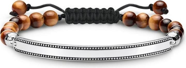 Produktbild Thomas Sabo Armband Braun (24 cm, Silber)