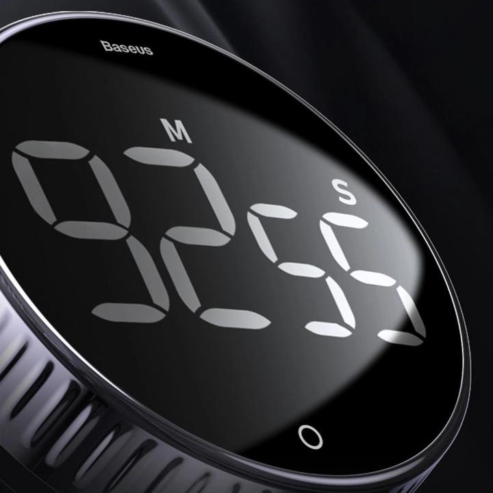Image du produit Baseus heyo rotation countdown timer Noir