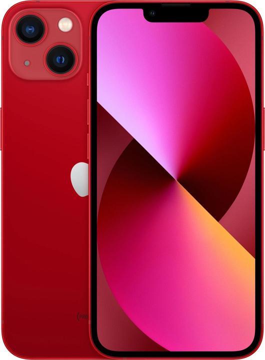 Image du produit Re!commerce iPhone 13 (256 Go, Rouge, Red, 6.10", 12 Mpx, B / Très bon)