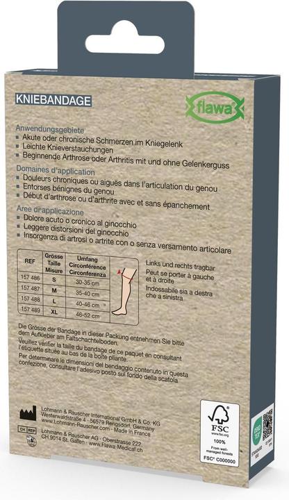 Actual product image Flawa Knee support M (M)
