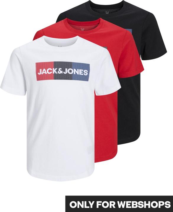 Jack & Jones Jungs 3er-Pack T-Shirt