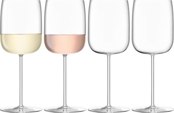 Image du produit LSA Borough Weingläser 380ml Klar x 4 (38 cl, 4 Verres, Verres à vin blanc)