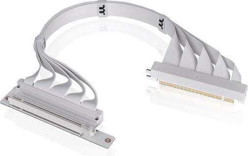Thermaltake TT PCI-E 4.0 Dual 90 Degree Riser Cable 40cm bianco