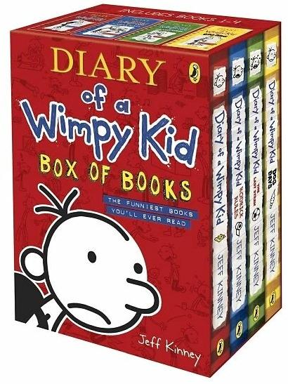 Actual product image Diary of a Wimpy Kid Box of Books (English, Jeff Kinney., 2011)