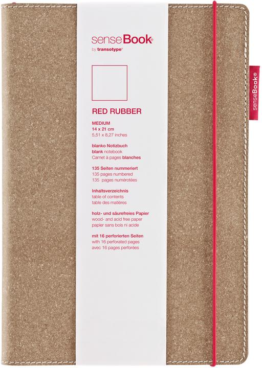 Transotype senseBook RED RUBBER