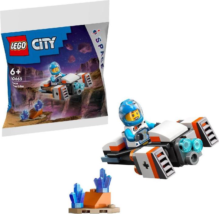 Actual product image LEGO 30663 Space hoverbike (30663, LEGO City)
