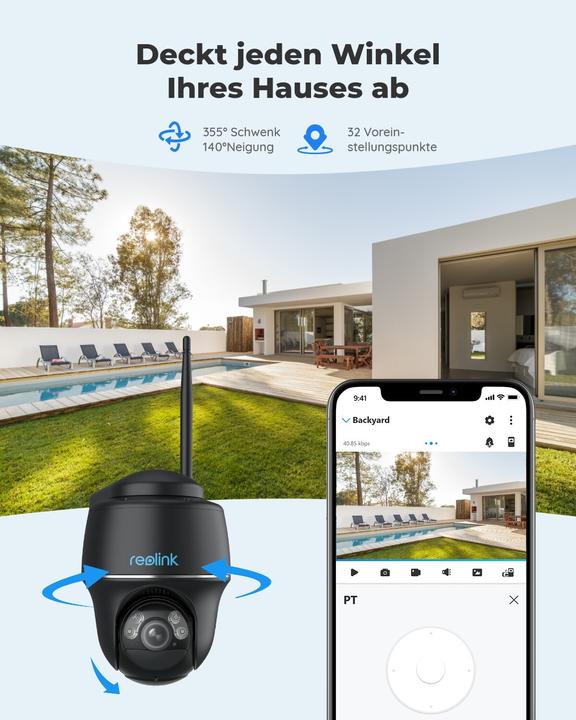 Image du produit Reolink Argus Series B430 Batterie-WiFi