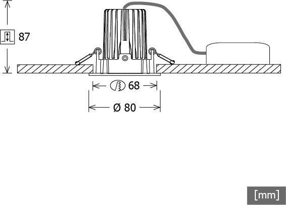 Actual product image LTS Vale-Tu Round XSmall (1160 lm)