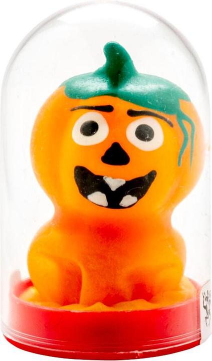 Actual product image Condomerie Halloween pumpkin prank condom, hand-painted, orange (1 pcs.)