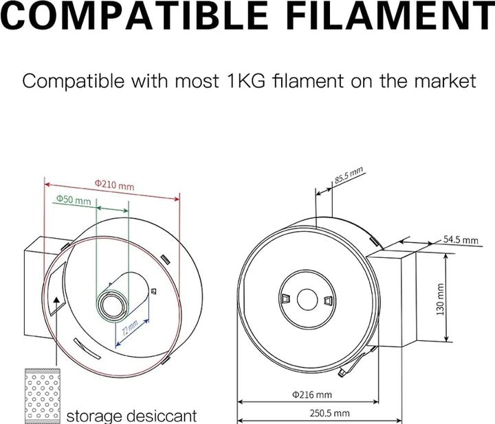 Image du produit Qidi Tech QIDI Filament dryer box (PETG, ABS)