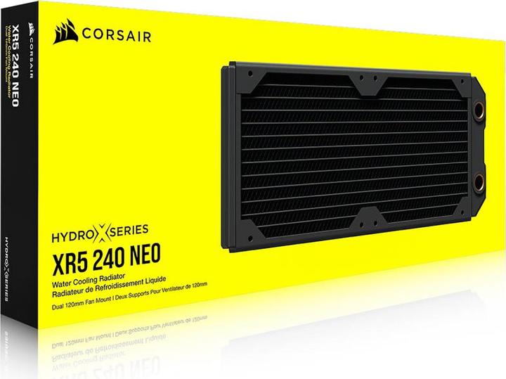Produktbild Corsair Radiator XR5 240 Neo 240mm rad (120 mm)