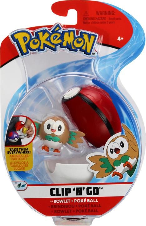 Actual product image Bandai Pokeball With 5 cm Pokemon Figure