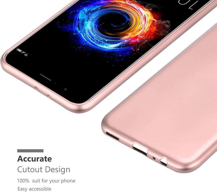 Actual product image Cadorabo TPU Matt Metallic Cover (Honor 8 Pro)