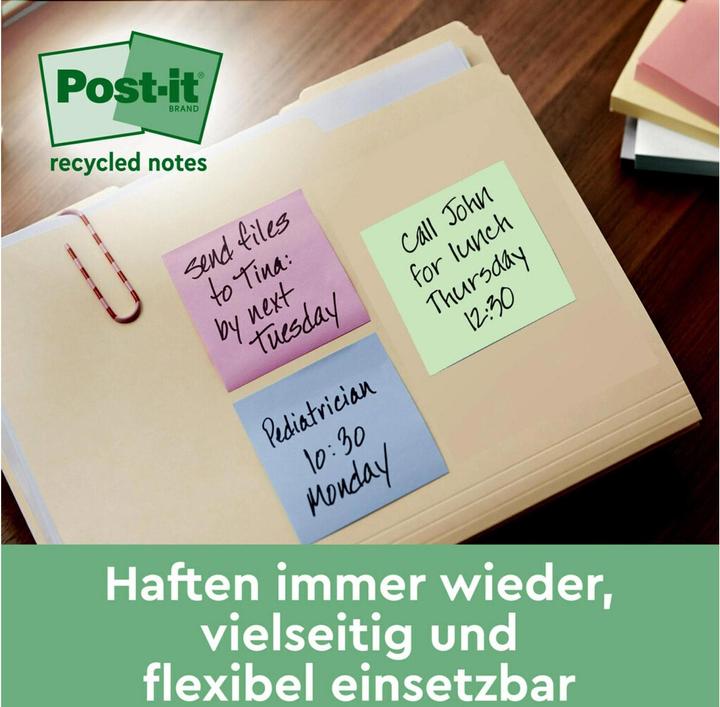 Produktbild Post-it Recycling Notes (76 x 76 mm)