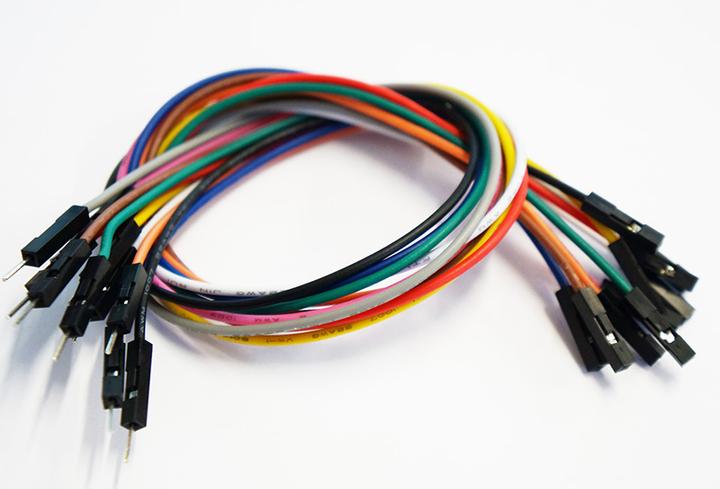 Produktbild Play-Zone Jumperkabel 10 Stk. M/F 30CM 22AWG