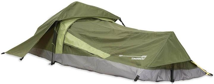 Image du produit Where Tomorrow Tente 1 personne Rectangle 220 cm x 80 cm, Vert (2 kg, 1 personne)