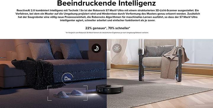 Produktbild Roborock S7 MaxV Ultra (Saugwischroboter)