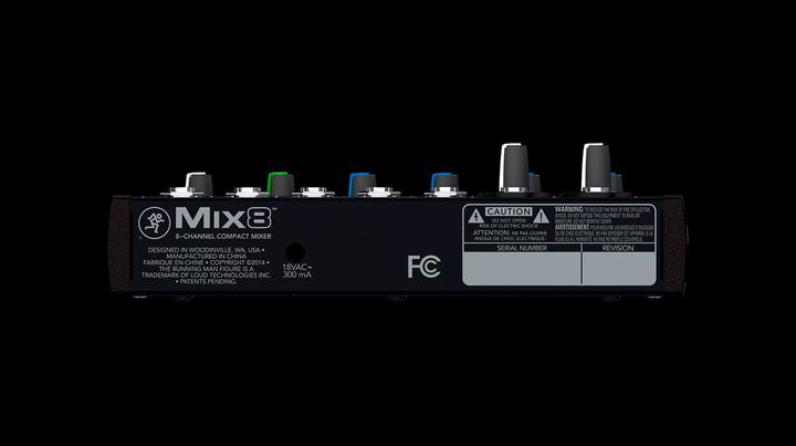 Actual product image Mackie Mix8 (Studio- and Livemixer)